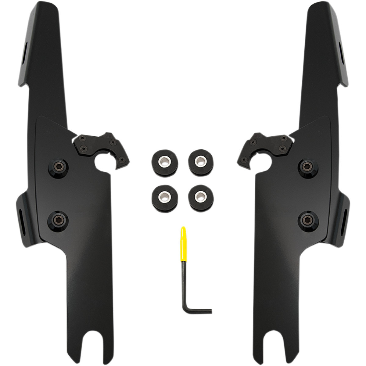 Memphis Shades #MEB2017 - Fats/Slim Mounting Kit - Black - FLRT