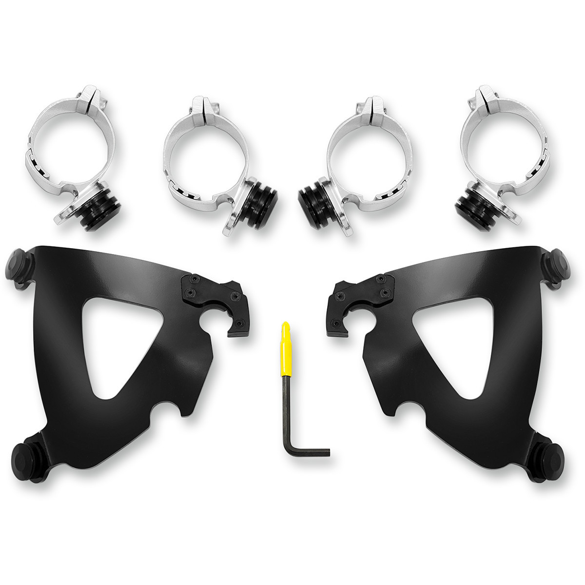 Memphis Shades #MEB2028 - Road Warrior Mounting Kit - Black - FX