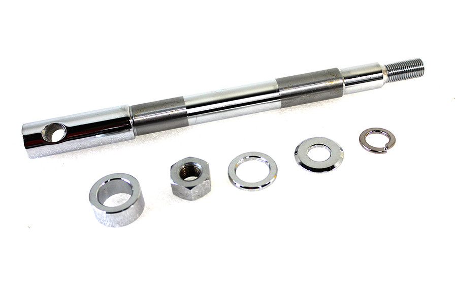 V-Twin #16-0306 - Chrome Front Axle Kit