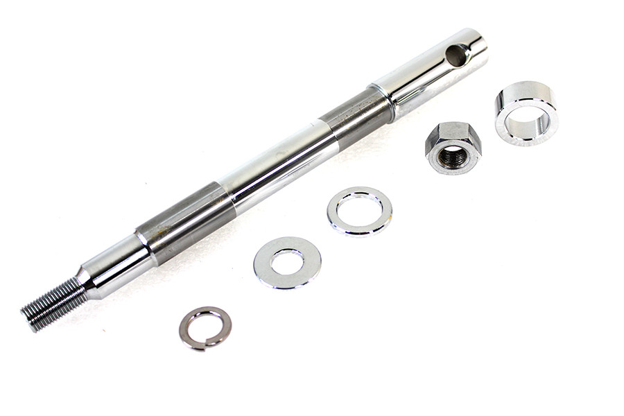 V-Twin #16-0306 - Chrome Front Axle Kit