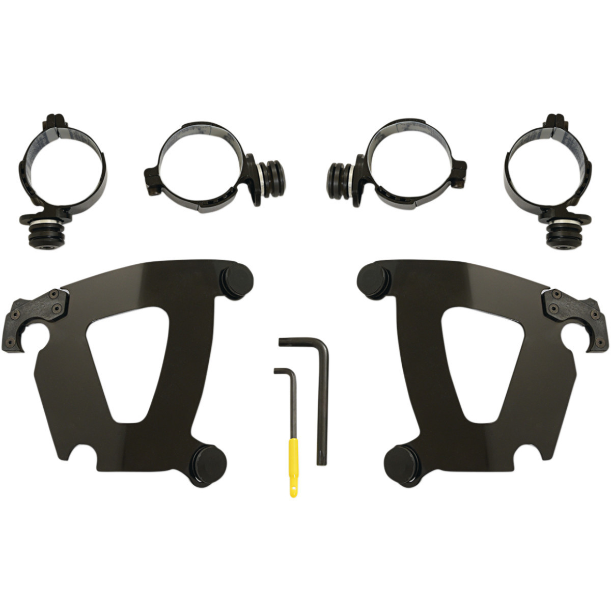 Memphis Shades #MEB2050 - Road Warrior Mounting Kit - Black - FX