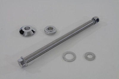 V-Twin #16-0308 - Chrome Front Axle Kit