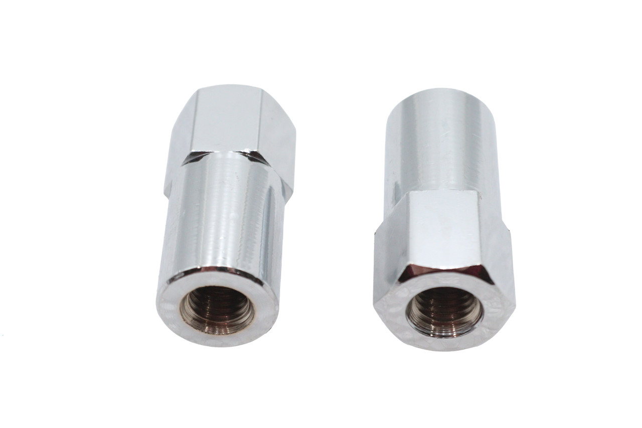 V-Twin - Chrome Billet Nut Set Fine Thread