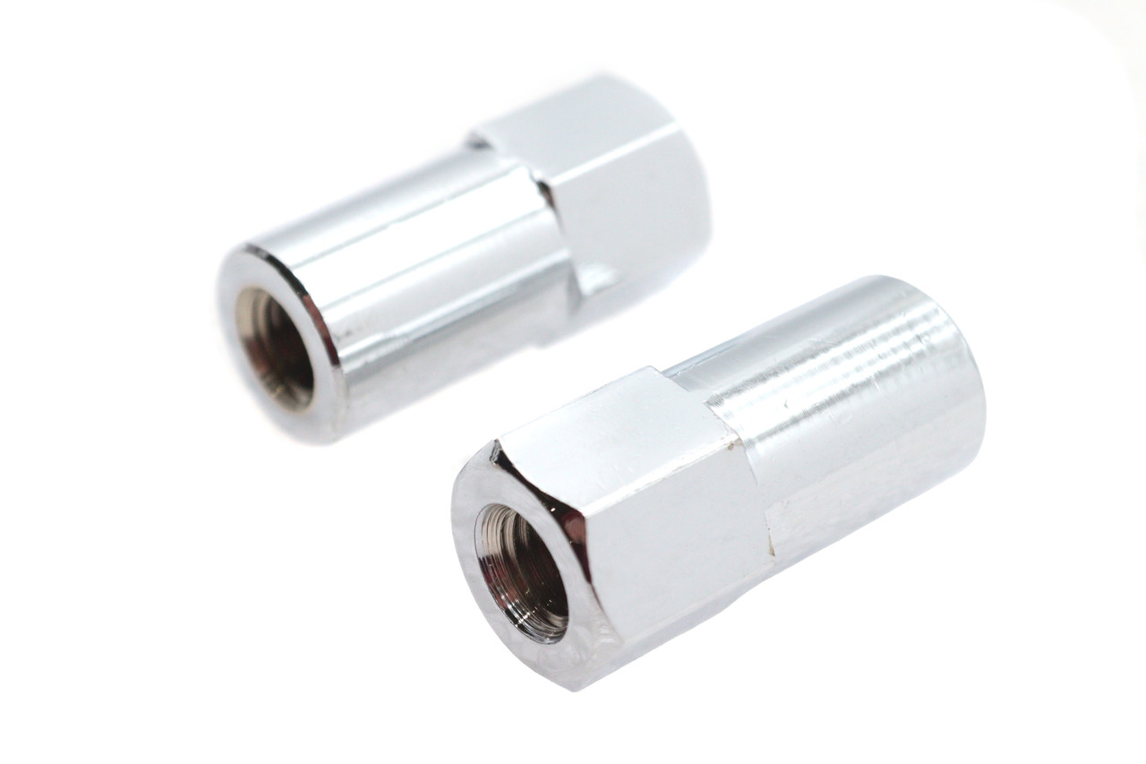 V-Twin - Chrome Billet Nut Set Fine Thread