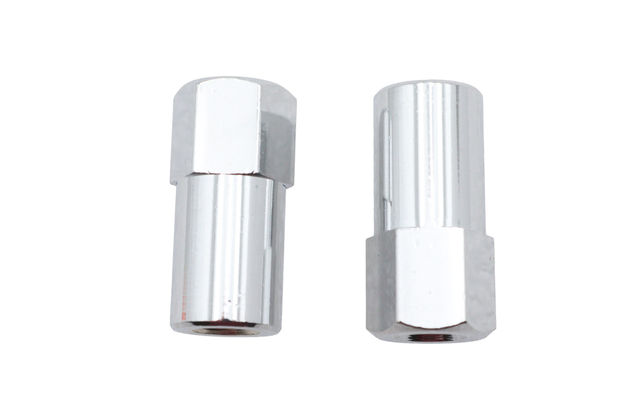 V-Twin - Chrome Billet Nut Set Coarse Thread