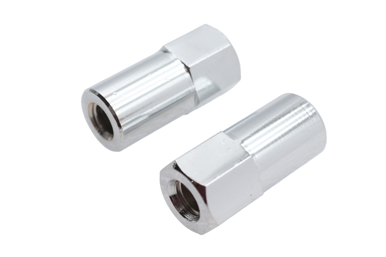 V-Twin - Chrome Billet Nut Set Coarse Thread