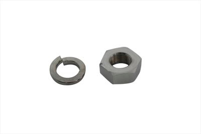 V-Twin - Chrome Hex Nut and Lock Washer Set