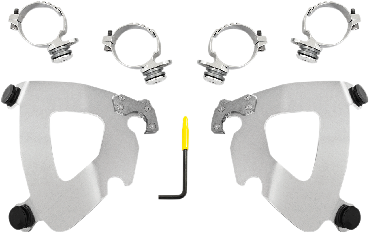 Gauntlet Mounting Kit - Polished - FXLR