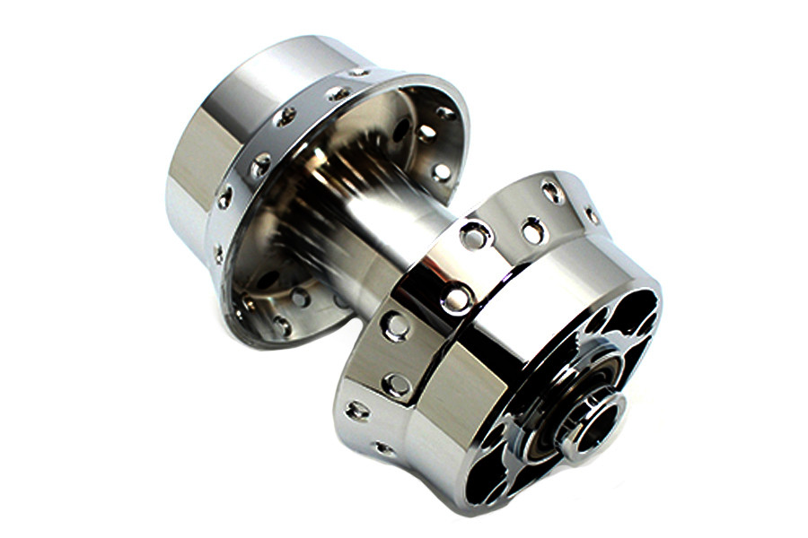 V-Twin #70009 - Chrome Rear Wheel Hub