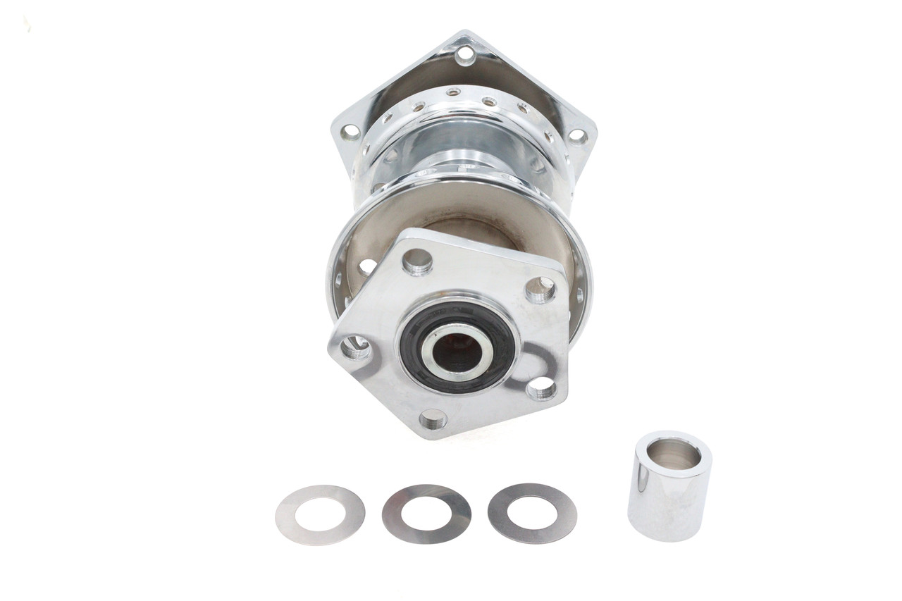 V-Twin #75326 - Chrome Rear Wheel Hub