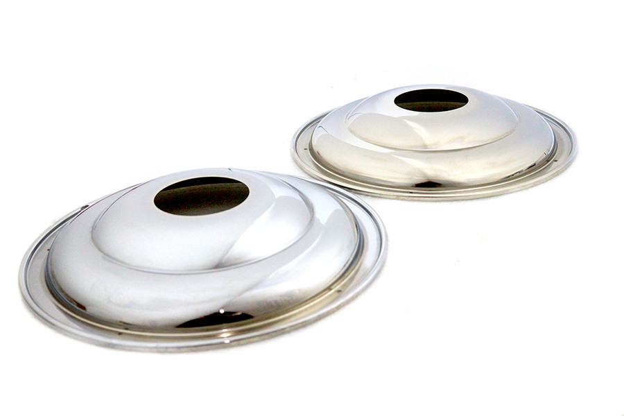 V-Twin - 16 inch Rear Wheel Cover Set Chrome