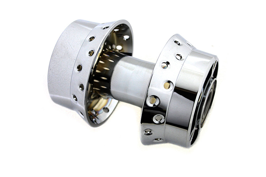 V-Twin #76837ABS - Rear Wheel Hub Chrome