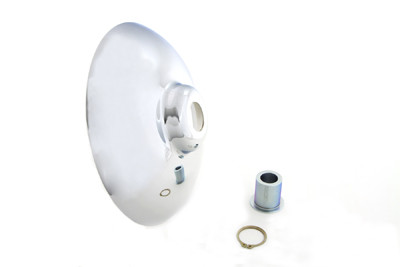 V-Twin - Chrome Hub Cap Kit