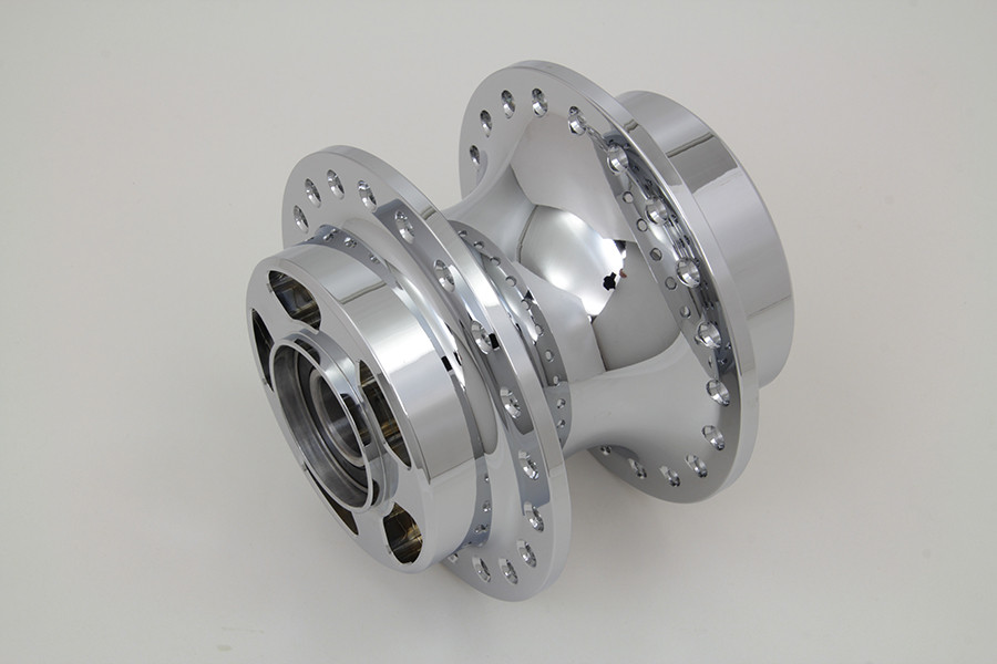 V-Twin #76871 - Chrome Front Wheel Hub