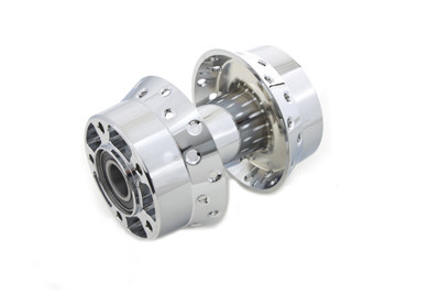 V-Twin #76919 - Wheel Hub with 25mm Bearings Chrome