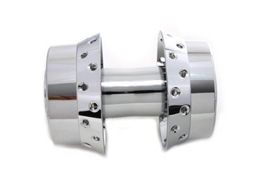 V-Twin #76919 - Wheel Hub with 25mm Bearings Chrome