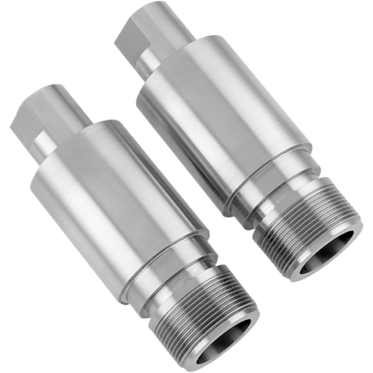 Cycle Visions #CV7115 - Fork Tube Extensions - 49 mm - Extends +1" - Chrome