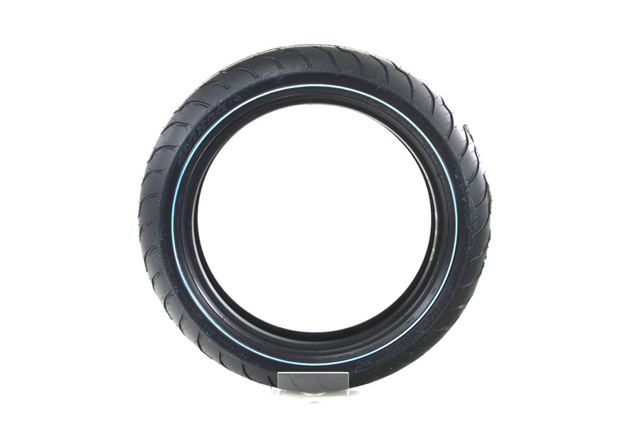 Dunlop #0305-0306 - Front Dunlop American Elite 130/80B x 17 inch Narrow Whitewa