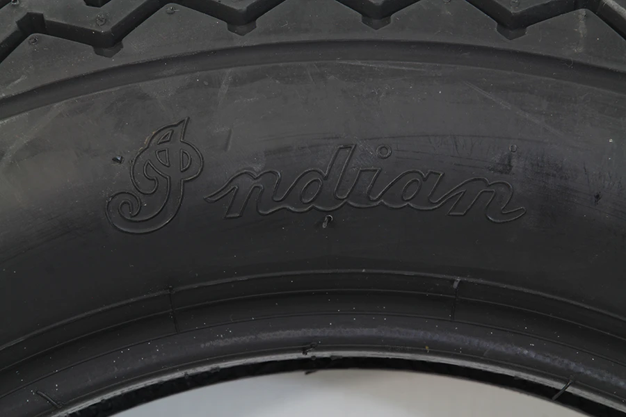 Coker Tire #73334 - Firestone Replica 5.00 X 16 inch Indian Script