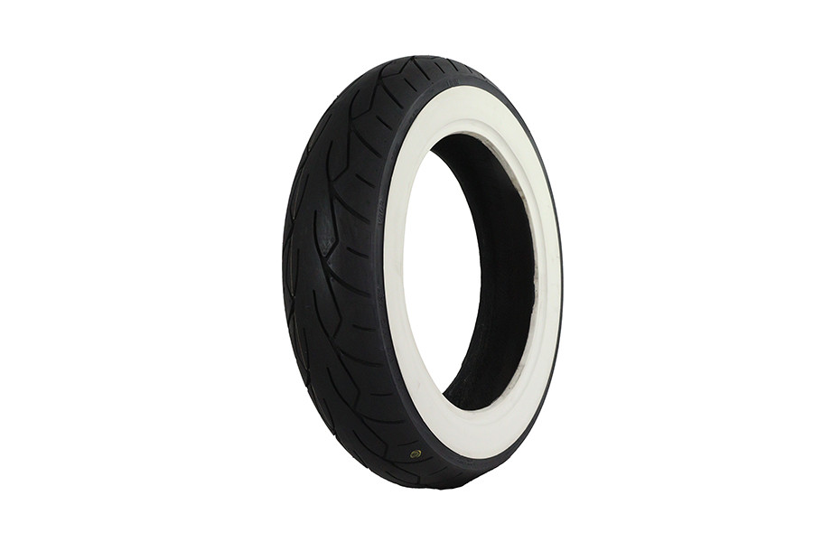 Vee Rubber #16-4996 - Vee Rubber MT90HB X 16 inch Whitewall Front Tire