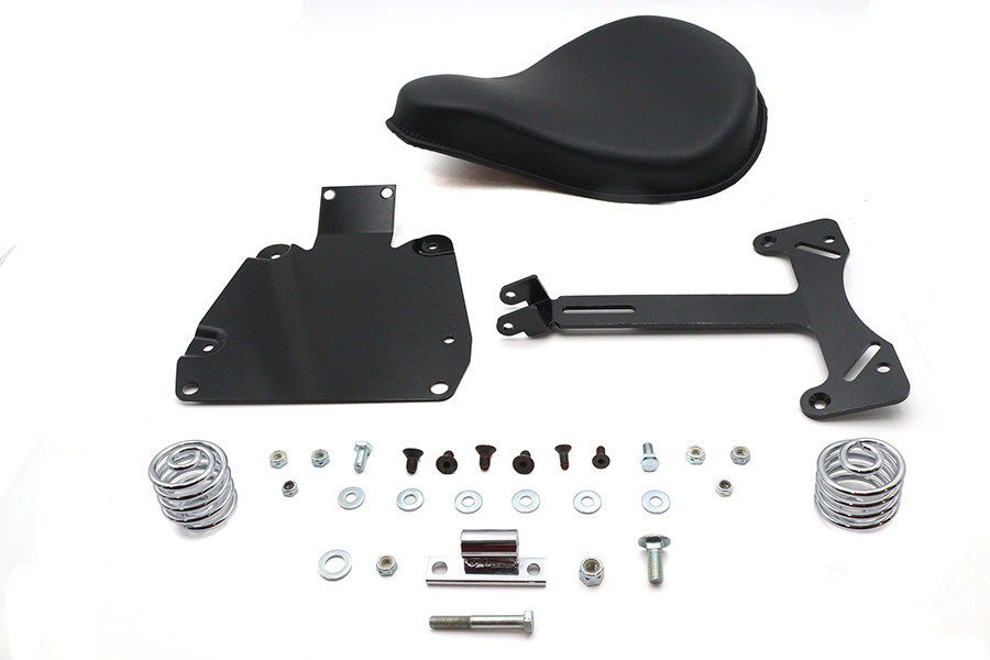 Corbin Gentry - Black Leather Solo Seat and Mount Kit