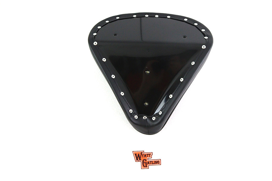 Wyatt Gatling #78500T - Black Tuck and Roll Solo Seat Large