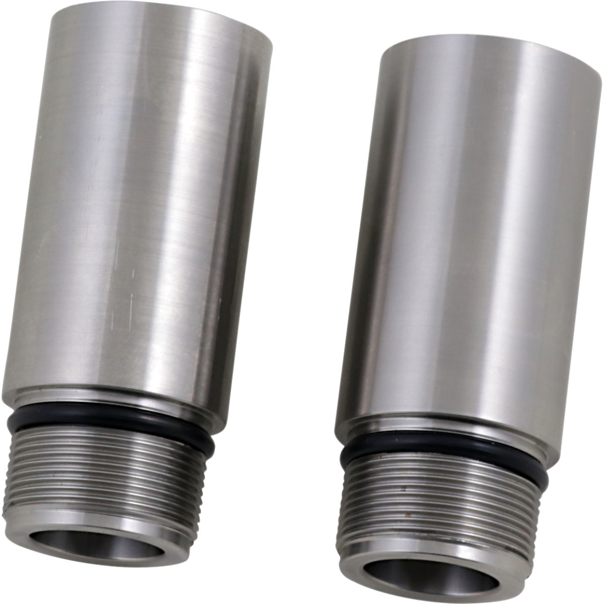 Cycle Visions #CV7137 - Fork Tube Extensions - 39 mm - Extends +3" - Chrome