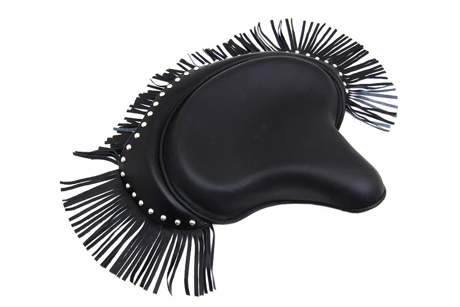 Corbin Gentry - Black Deluxe Solo Seat with Fringe Skirt