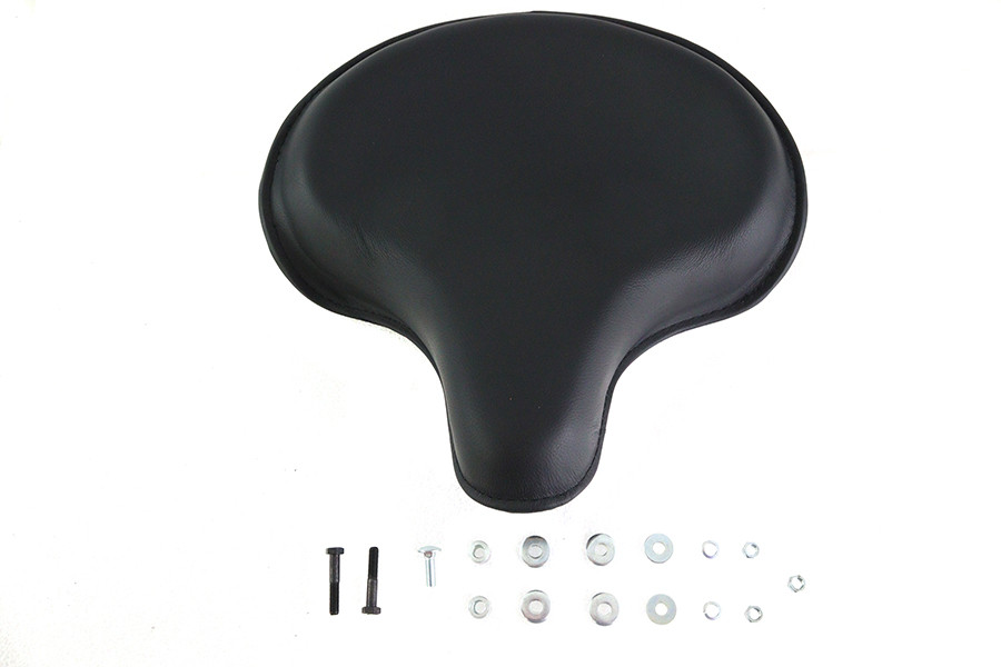 Corbin Gentry - Replica Black Leather Deluxe Solo Seat without Skirt