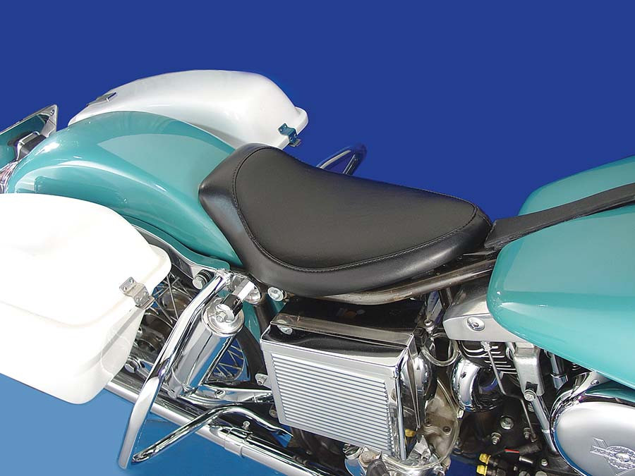 Corbin Gentry - Black Vinyl Frame Mount Solo Seat