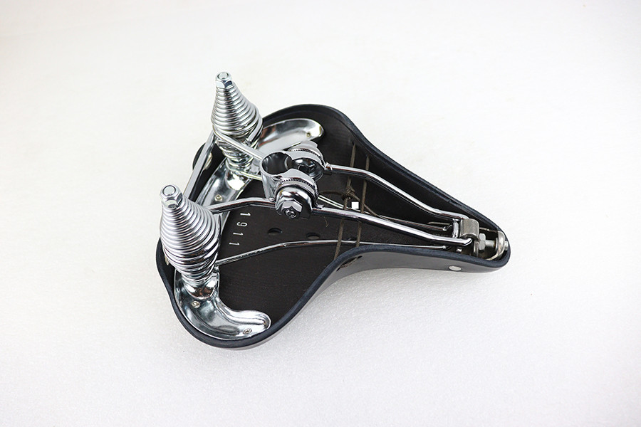 Corbin Gentry #65053 - Double Steel Saddle Solo Seat Black