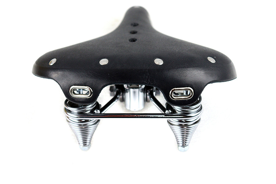 Corbin Gentry #65053 - Double Steel Saddle Solo Seat Black