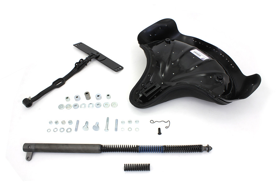 Corbin Gentry - Black Leather Deluxe Solo Seat Kit