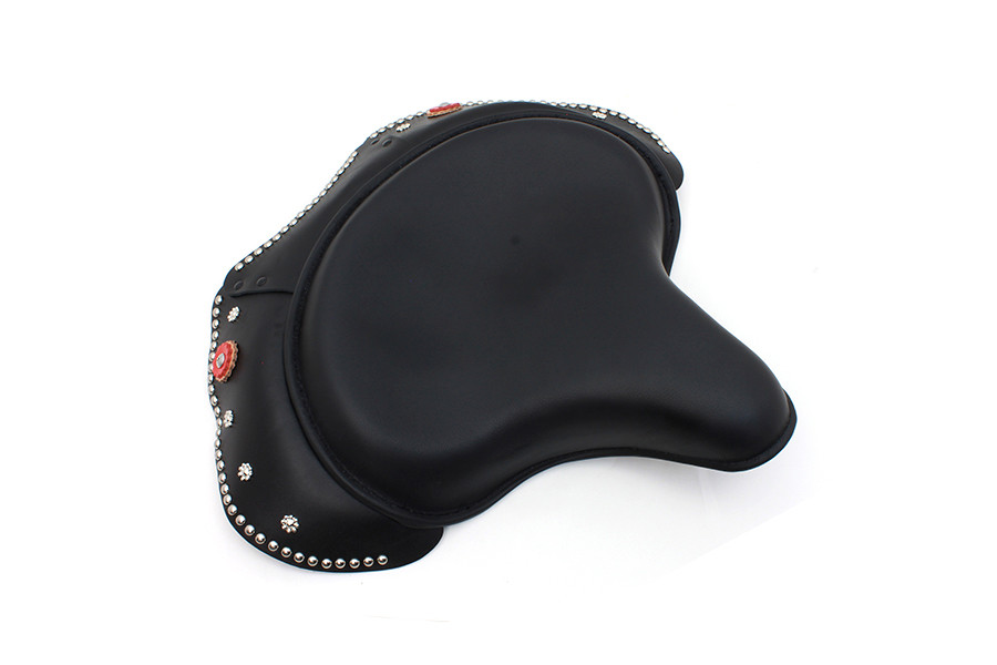 Corbin Gentry - Black Leather Early Style Solo Seat