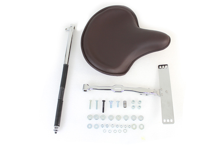 Corbin Gentry - Corbin Gentry Brown Leather Solo Seat Kit