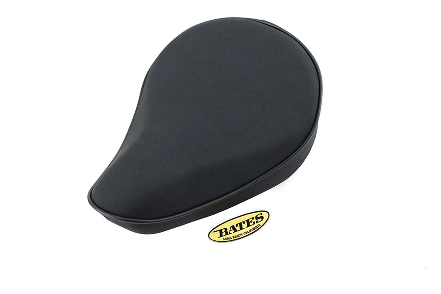V-Twin #77159S - Black Suede Solo Seat Small Pan