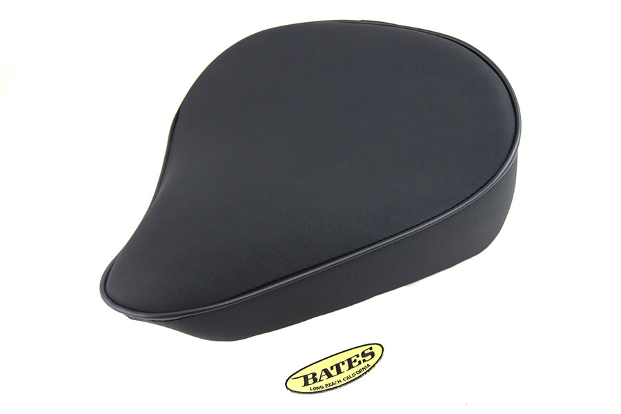 V-Twin #77160S - Black Suede Solo Seat Large Pan