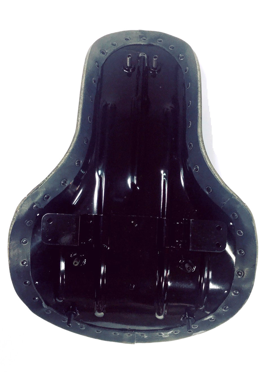 V-Twin - Buddy Seat Base Plate Bare Black