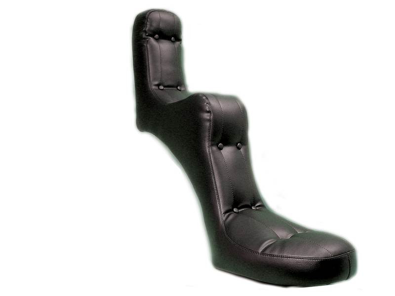 Corbin Gentry - Corbin Gentry Rigid Hi-Back Seat Black Naugahyde