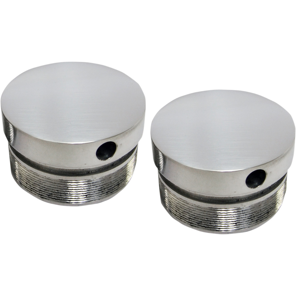 LA Choppers #LA-7504-49 - Flush-Mount Fork Cap - 49 mm - Polished