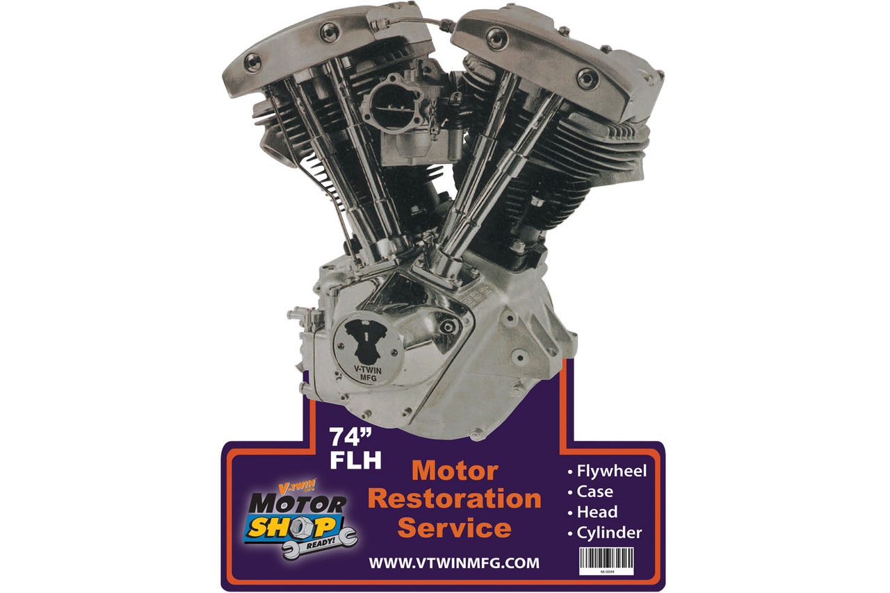 V-Twin - Shovelhead Engine Plaque