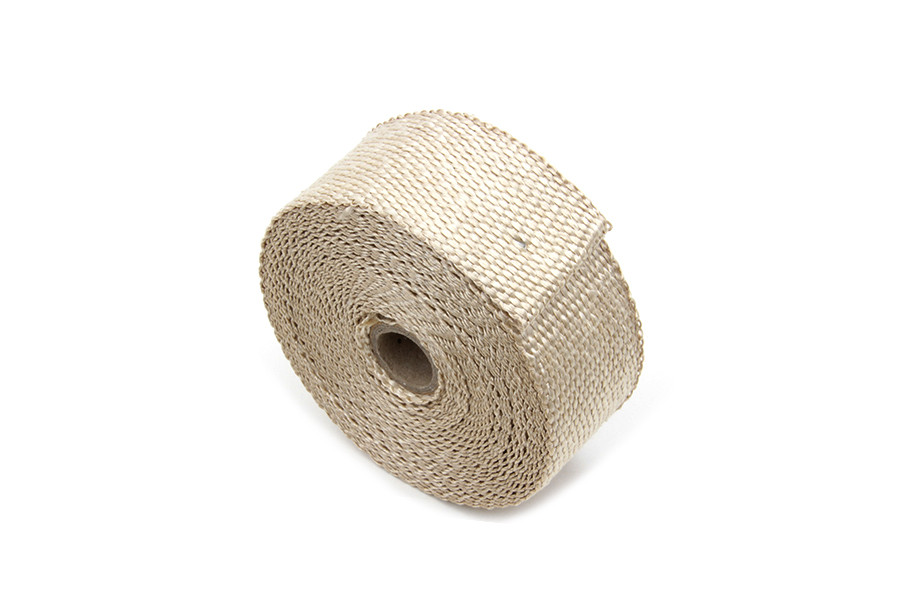 V-Twin #40218A - Light Brown Fiberglass Exhaust Wrap