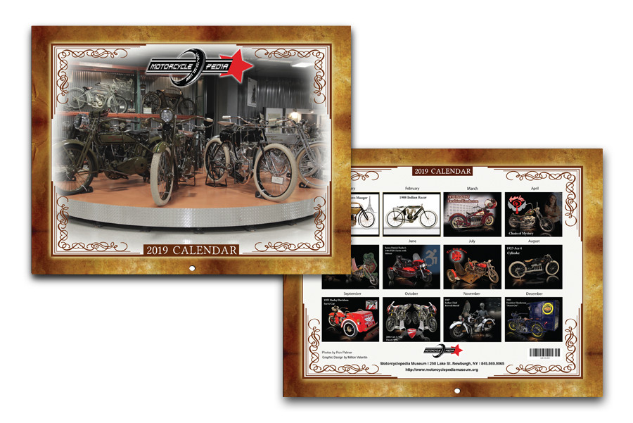 V-Twin - 2019 Motorcyclepedia Museum Calendar