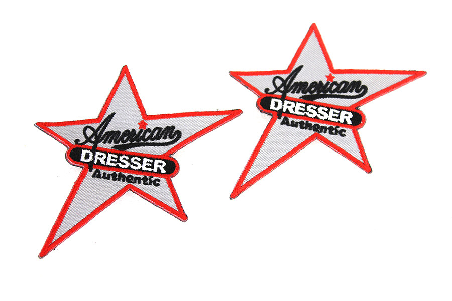V-Twin #68154 - American Dresser Logo Patch Set