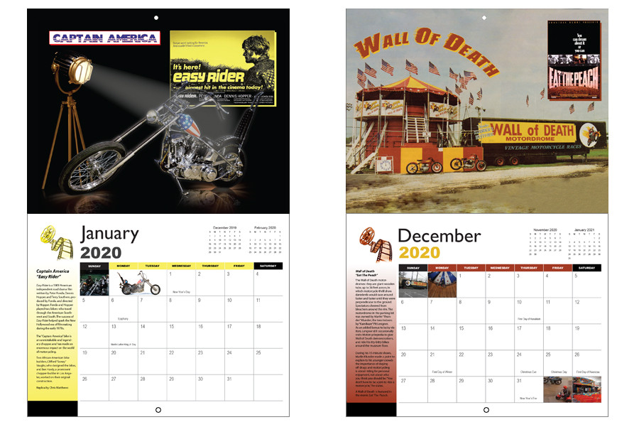 V-Twin - Motorcyclepedia Museum 2020 Calendar