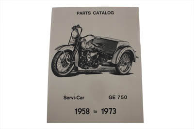 V-Twin #9858 - Servi-Car Parts Book