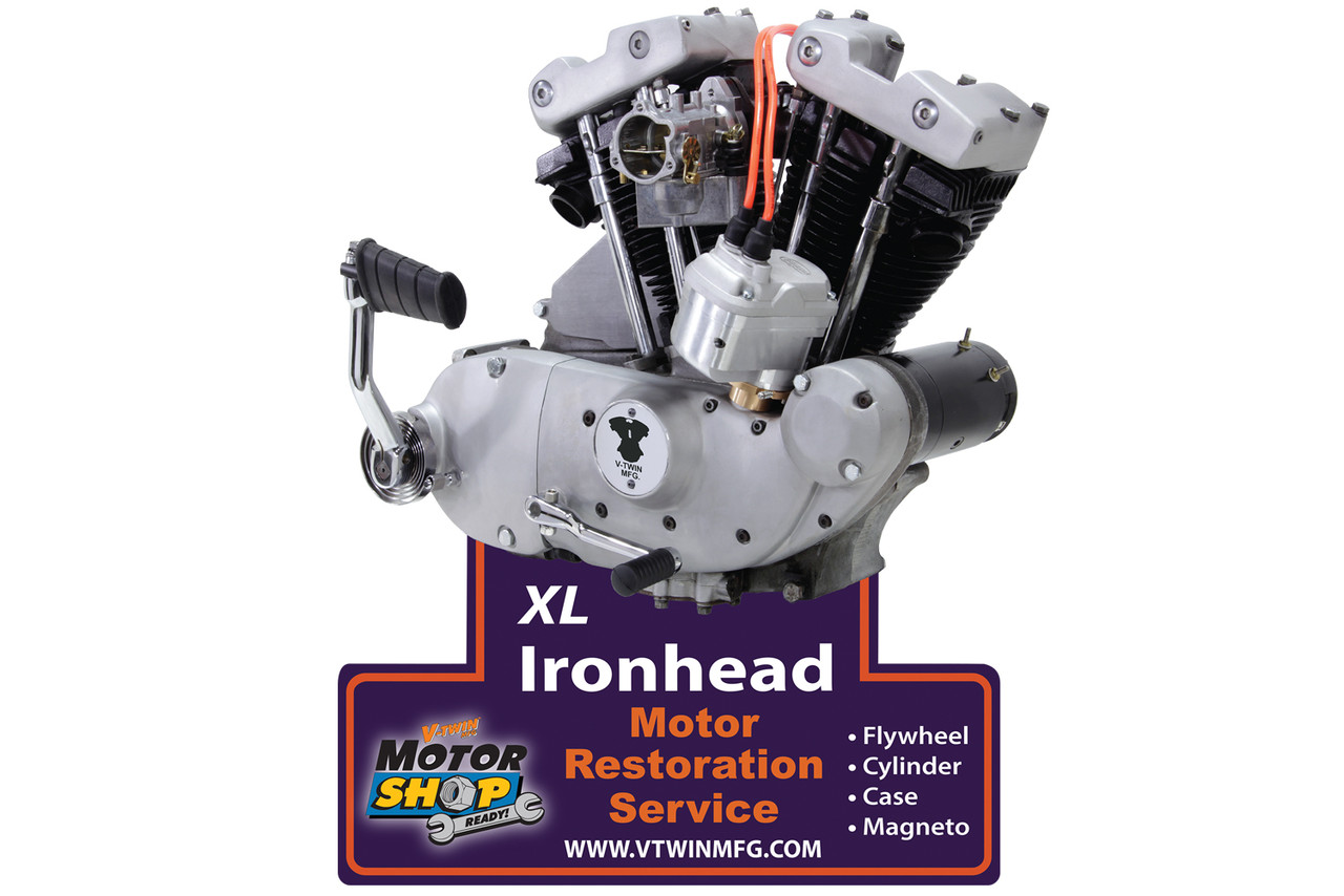 V-Twin - XLCH Engine Plaque
