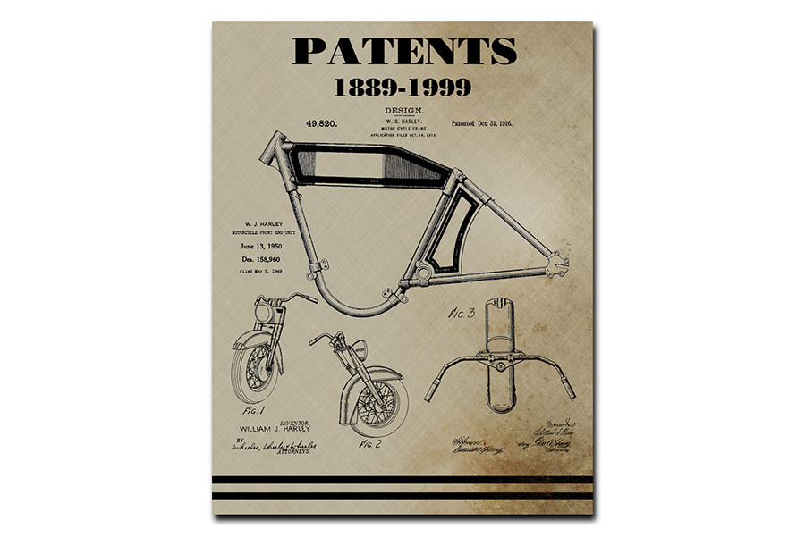 V-Twin - Motorcycle Engine Patent Book