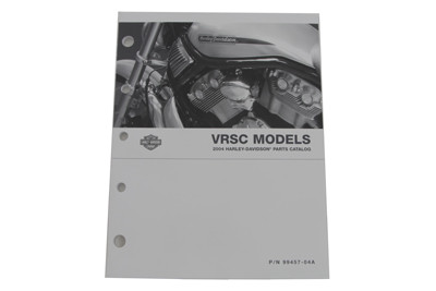 OE #99457-04 - OE Factory Spare Parts Book for 2004 VRSC