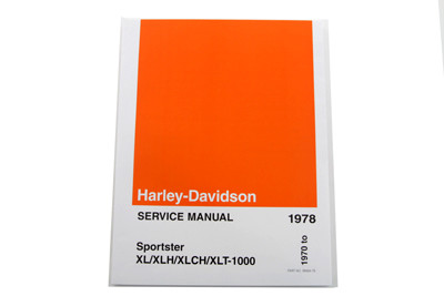 OE #99484-78 - OE Factory Service Manual for 1970-1978 XL